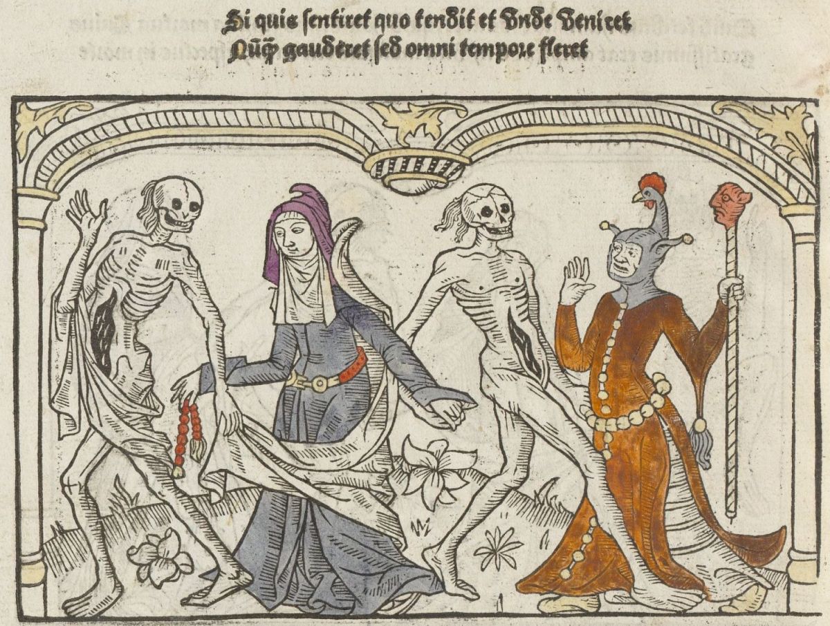 Bougie Danse Macabre