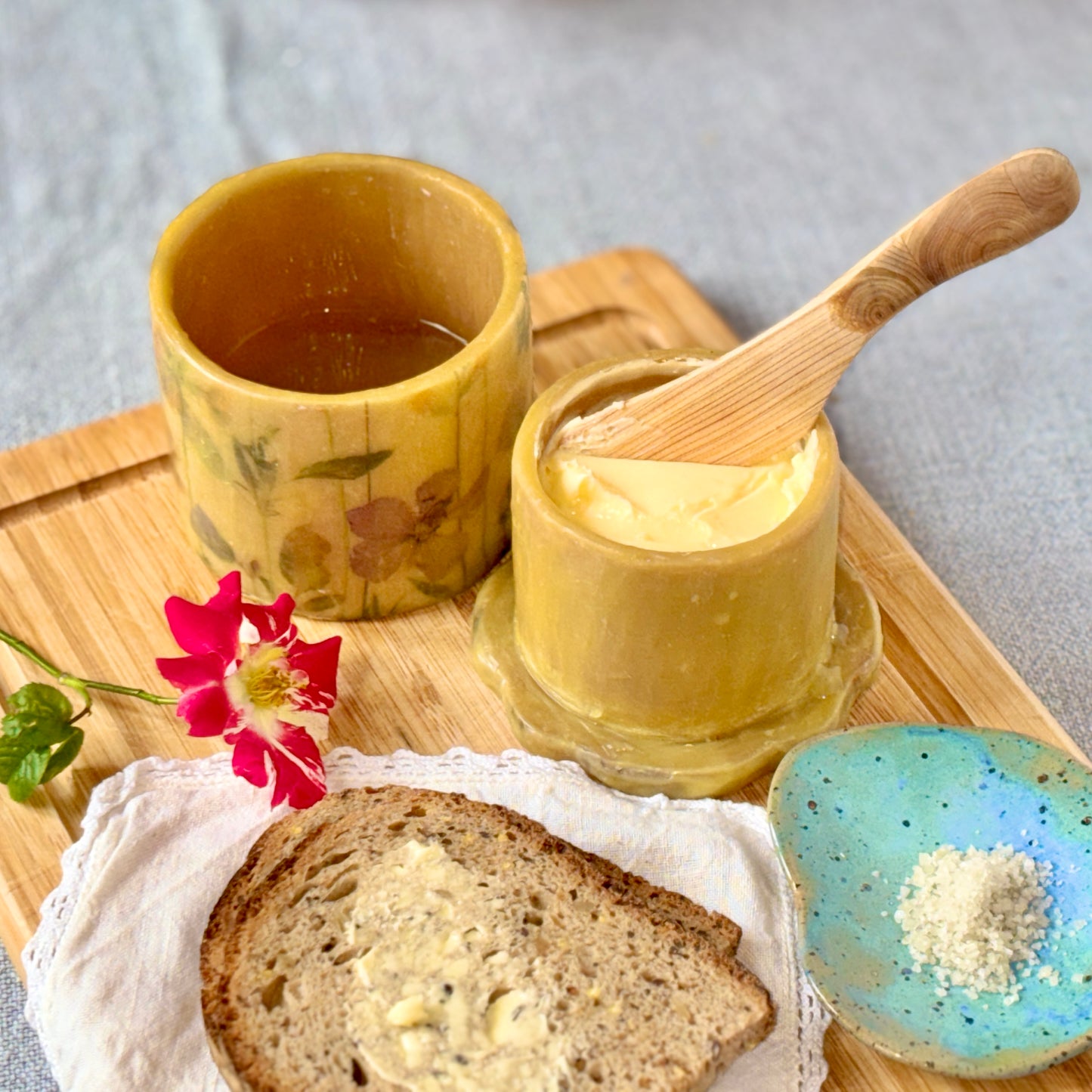 Spring Beeswax Butter Bell