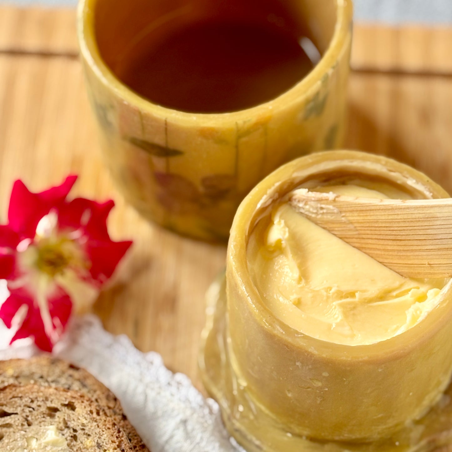 Spring Beeswax Butter Bell