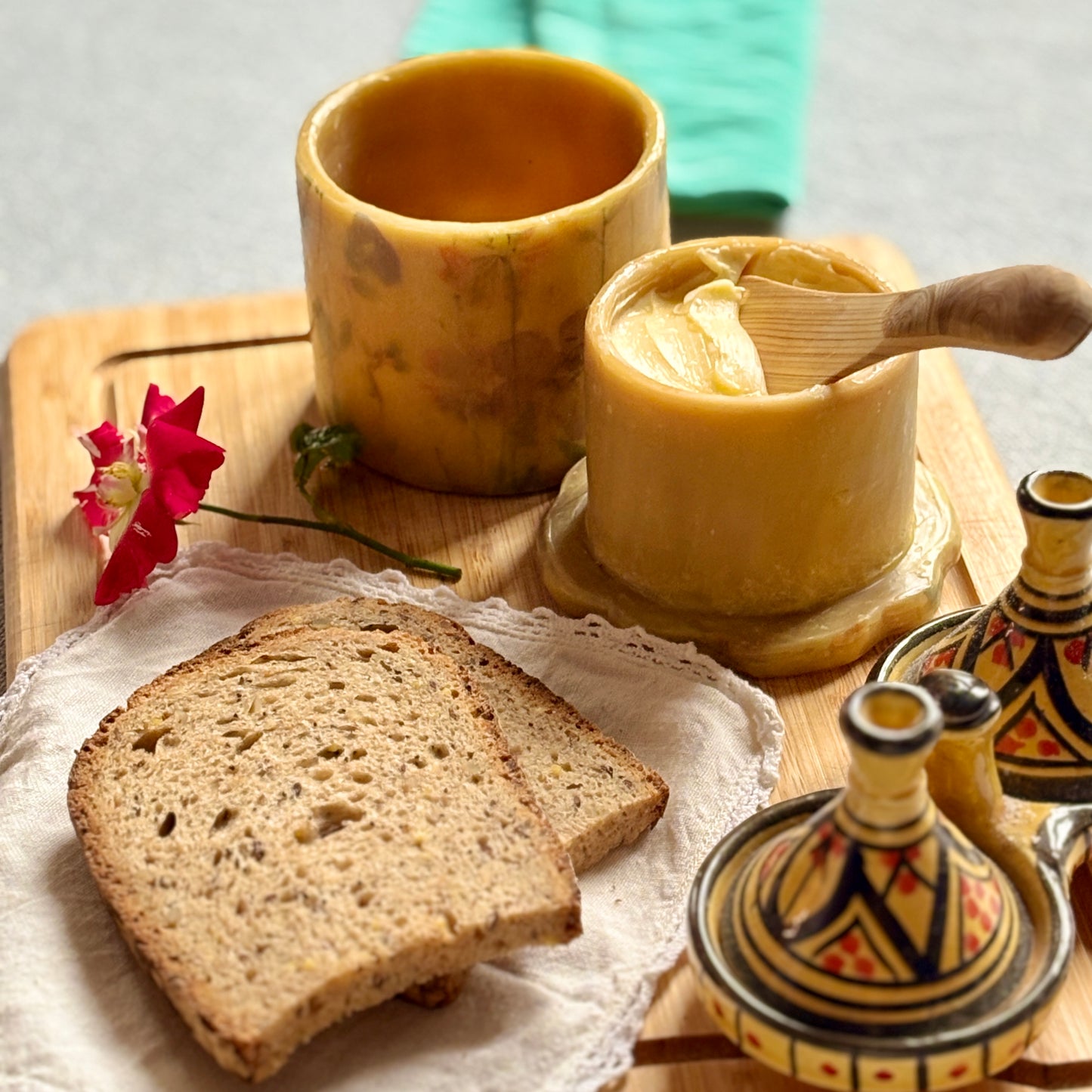 Spring Beeswax Butter Bell