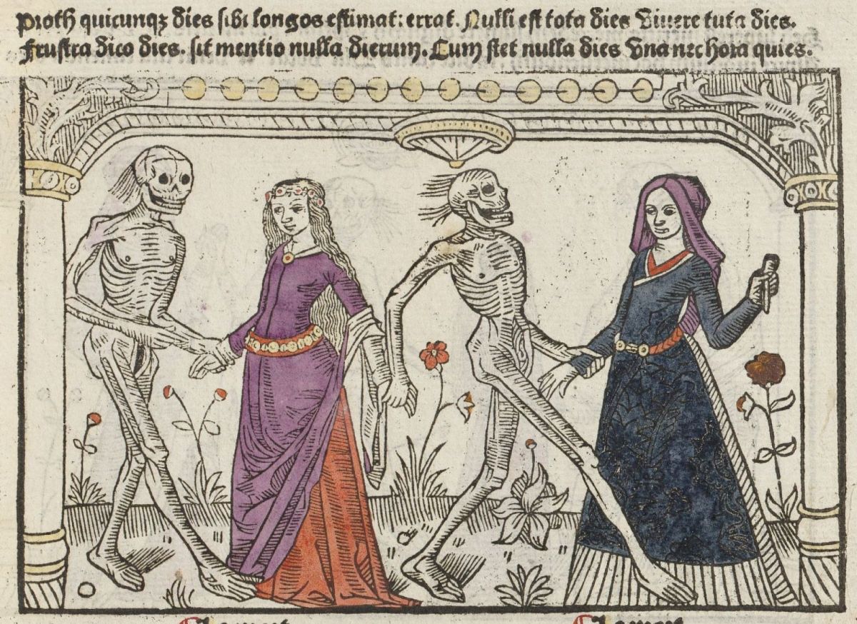 Danse Macabre Candle